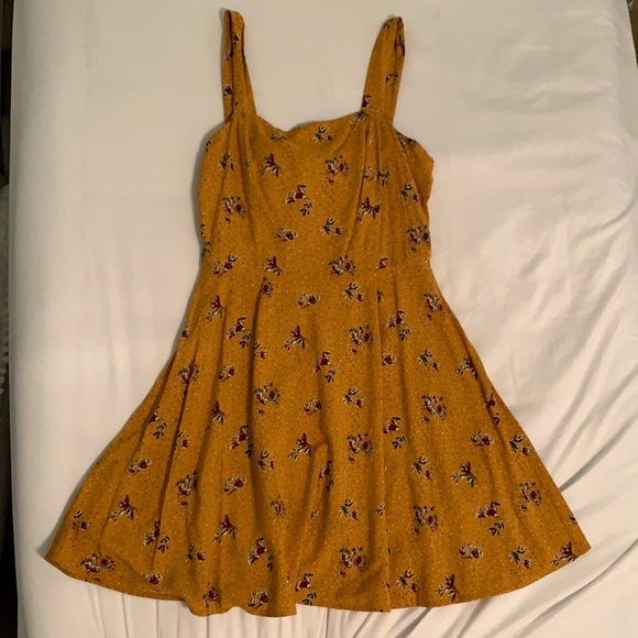 Wild Fable Yellow Dress - Picture 1 of 6
